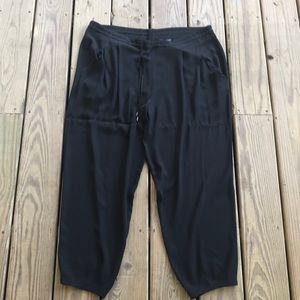 Eileen Fisher silk ankle pants